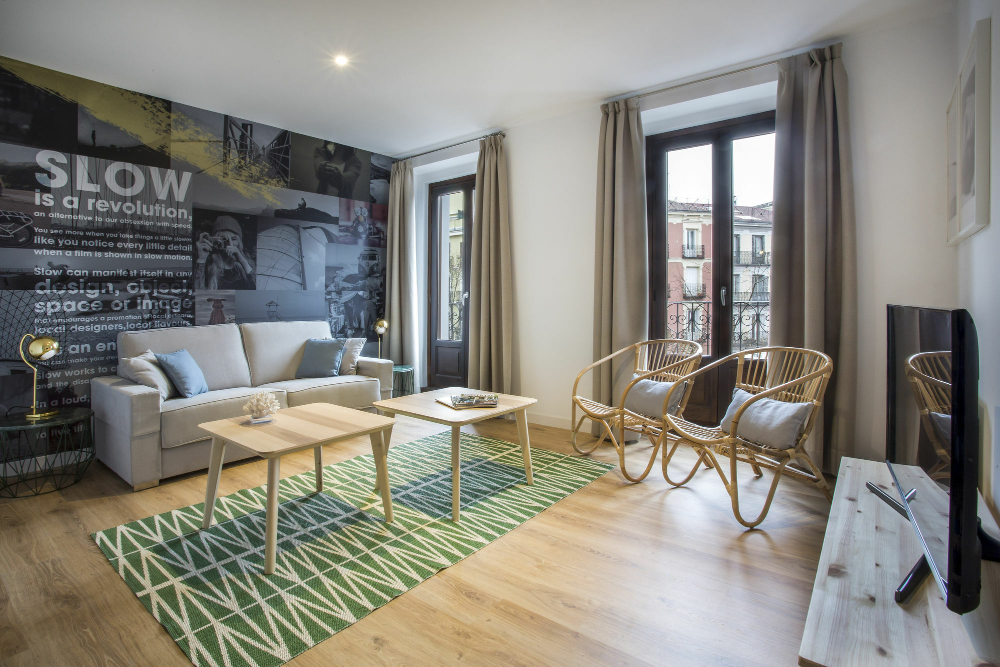 Slow Suites Luchana Madrid Exteriér fotografie